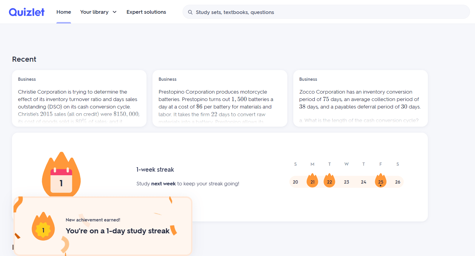 Quizlet Easy to Use