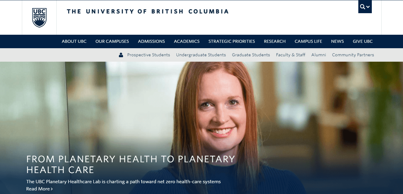 university of british columbia